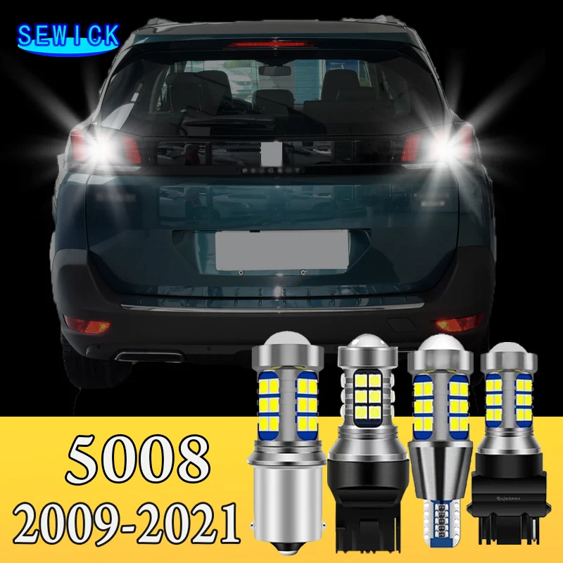 

2 шт., задние детали для Peugeot 5008, 2009-2021, 2009, 2010, 2011, 2012, 2013, 2014, 2016, 2017, 2018, 2019,