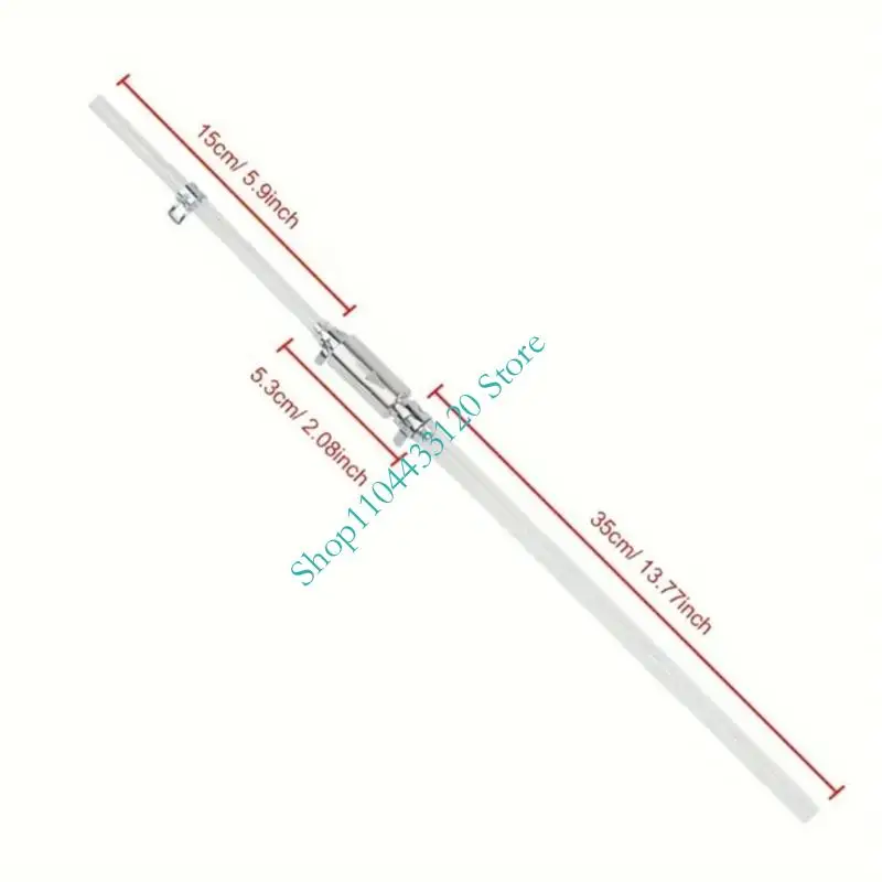 tubo spurgo del freno 0xxd, spurgo motociclistico con valvole ritegno, perdite e corrosione resistente per freno e