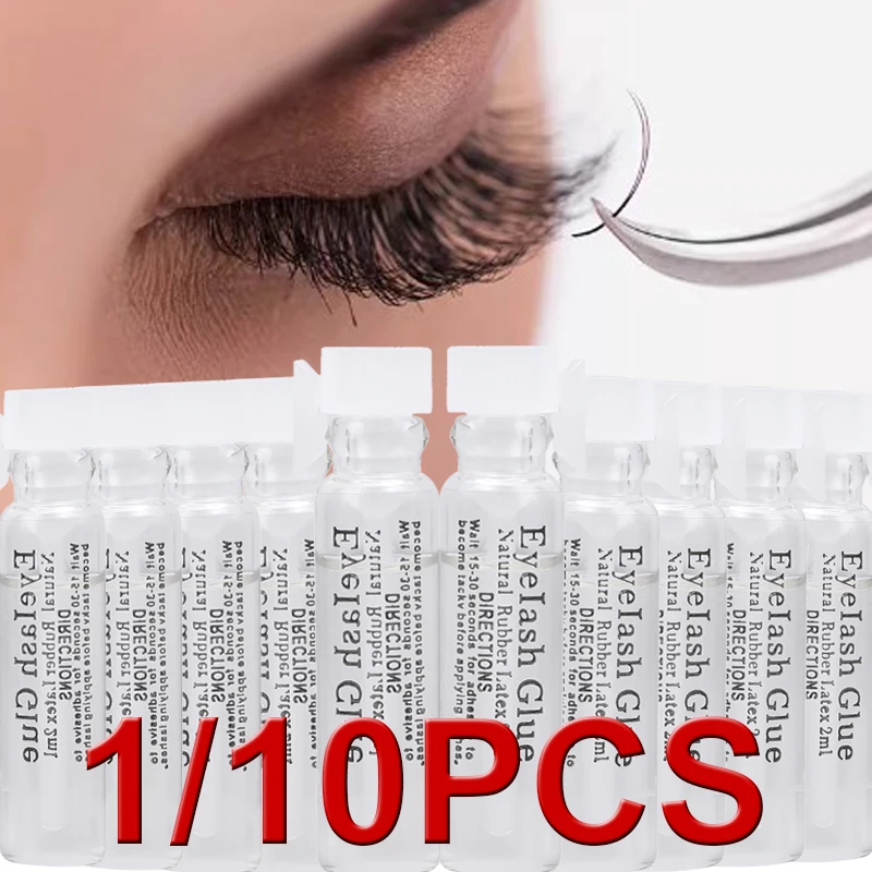 Professional Eyelash Glue Waterproof Quick Dry Adhesive False Lash Glue Clear Black Easy Fake Eyelashes Extension Glues Cosmetic