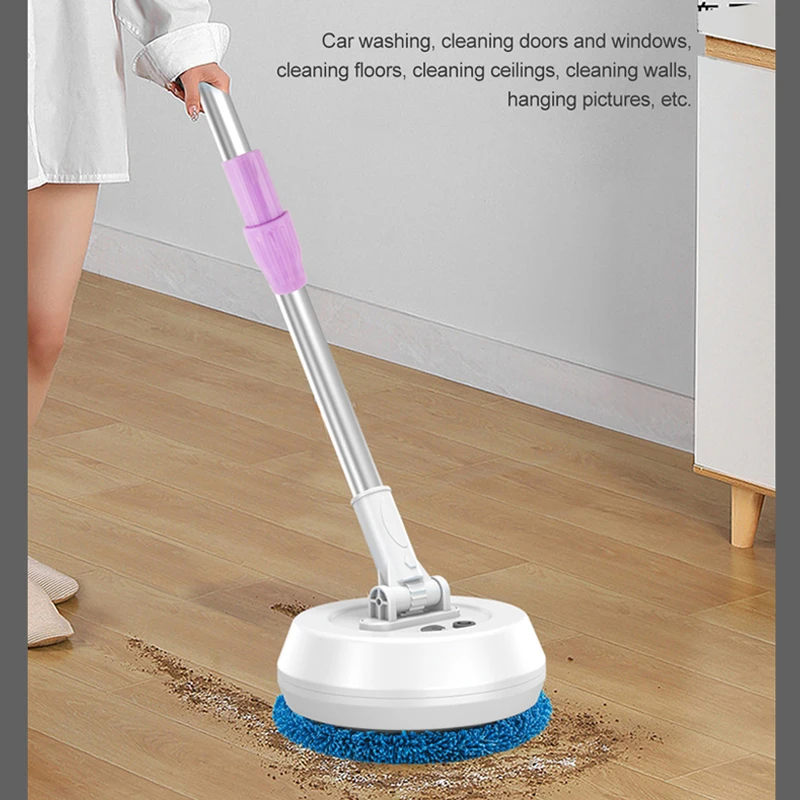 Electric Mop Cleaning Machine Automatic 2 in 1 Wet & Dry Home Cleaner Car Wireless Electric Spin Mop Ceiling Door WindowsCleaner