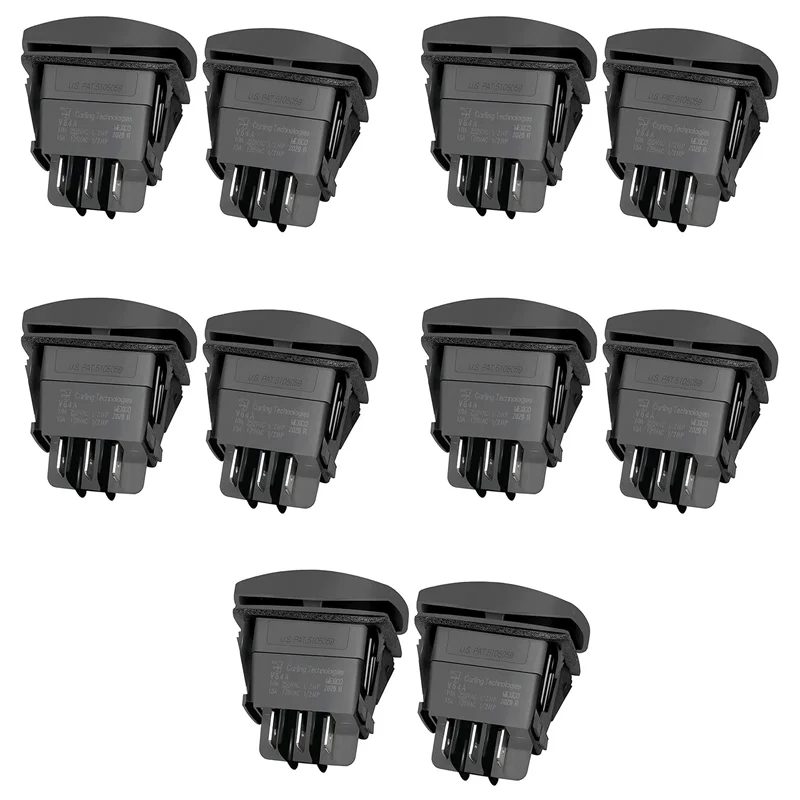 

10 Pcs Forward/Reverse Switch For Club Car DS And Precedent 48V Electric Golf Cart Accessories,101856001 101856002