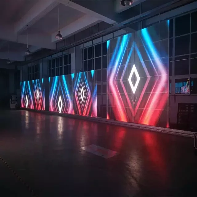

Indoor P7.8 Led Strip Screen Grid Transparent Display Mesh Screen