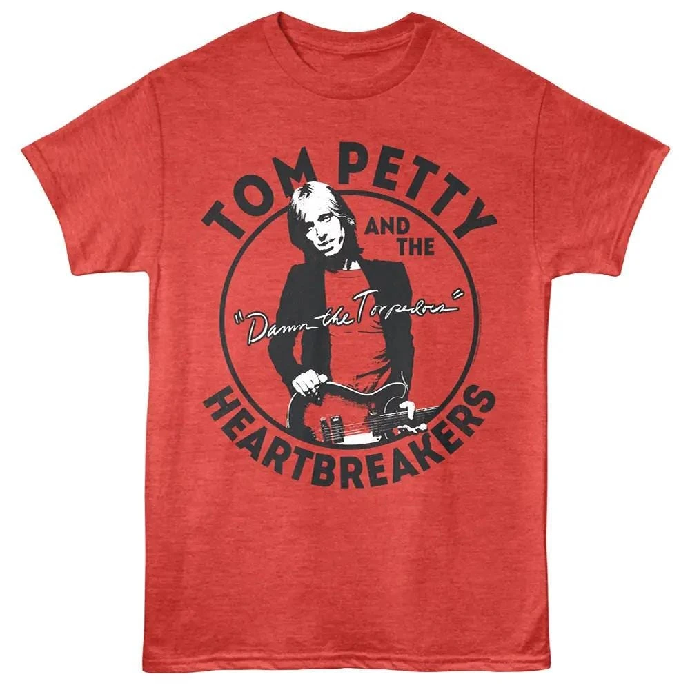 Tom Petty And The Heartbreakers Down The Turtles Vintage Rock Print T-shirt Unisex Cotton Oversized Music Fans Tee