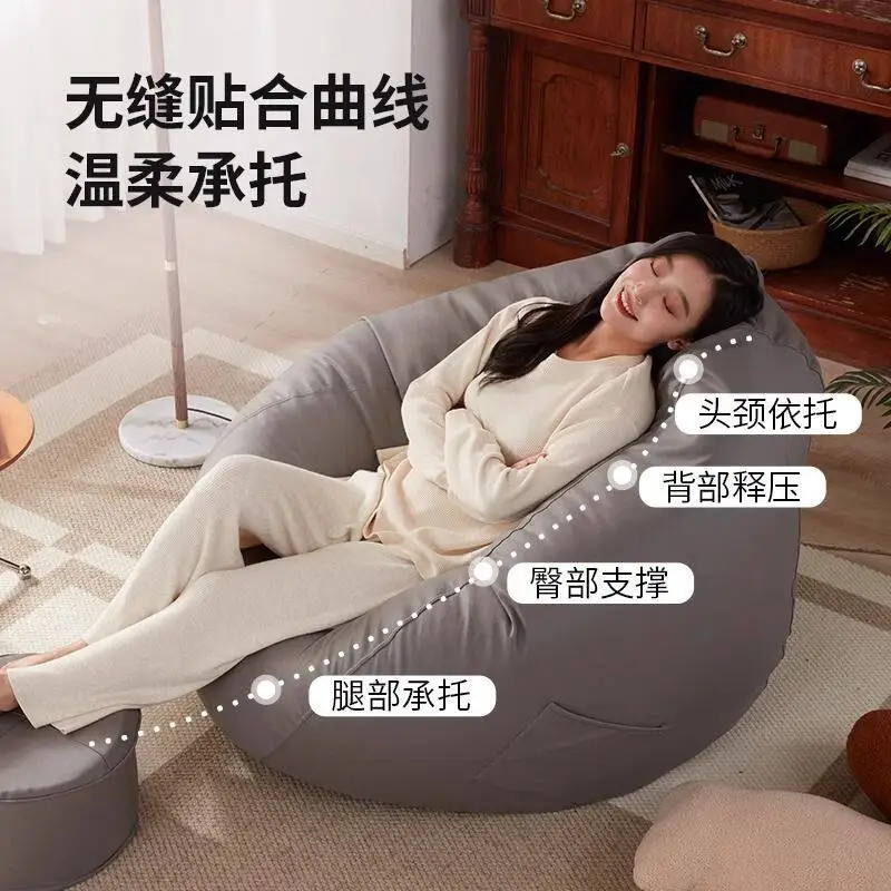 Lounge Bedroom Design Bean Bag Sofas Boneless Outdoor Cushioned Bean Bag Sofas Small Relax Puffs De Quarto Rattan Furniture