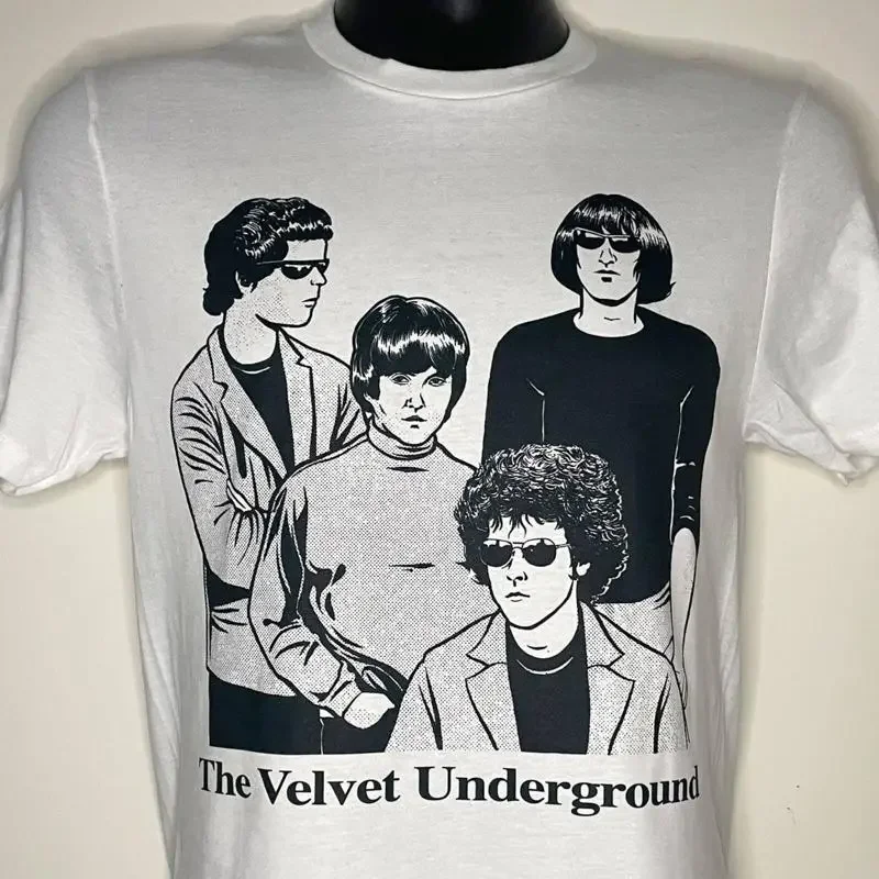 The Velvet Underground T Shirt Retro 60S 70S Vintage Lou Reed