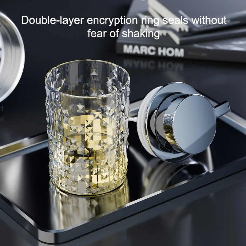 Light Luxury Plastic Bottle Foam Pump Bottle Cleaning Bottle Hand Sanitizer Shampoo Dispenser Soap Liquid Bottle image 3