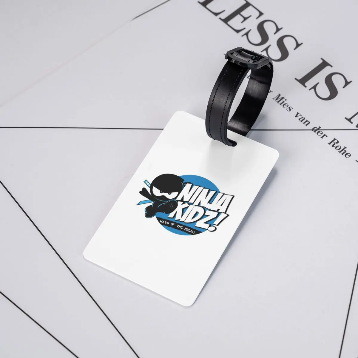 

Бирки для багажа Ninja Kidz: аксессуары для чемоданов, этикетки для путешествий, держатели для идентификационных бирок с именем и адресом