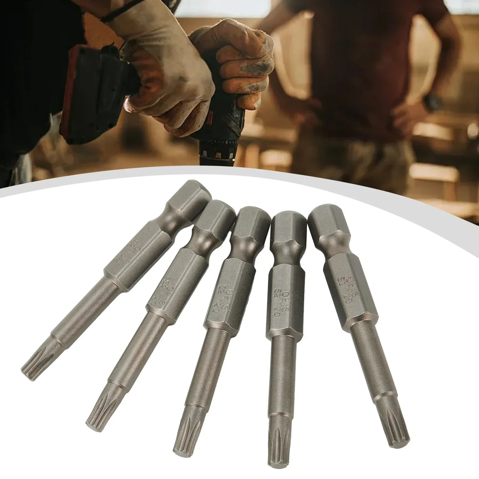 Air Drills Electric Screwdrivers Screwdriver Bit Hex Head Screwdriver 50mm Adapter Tool Hexagon Shank Magnetic Screwdriver Bits