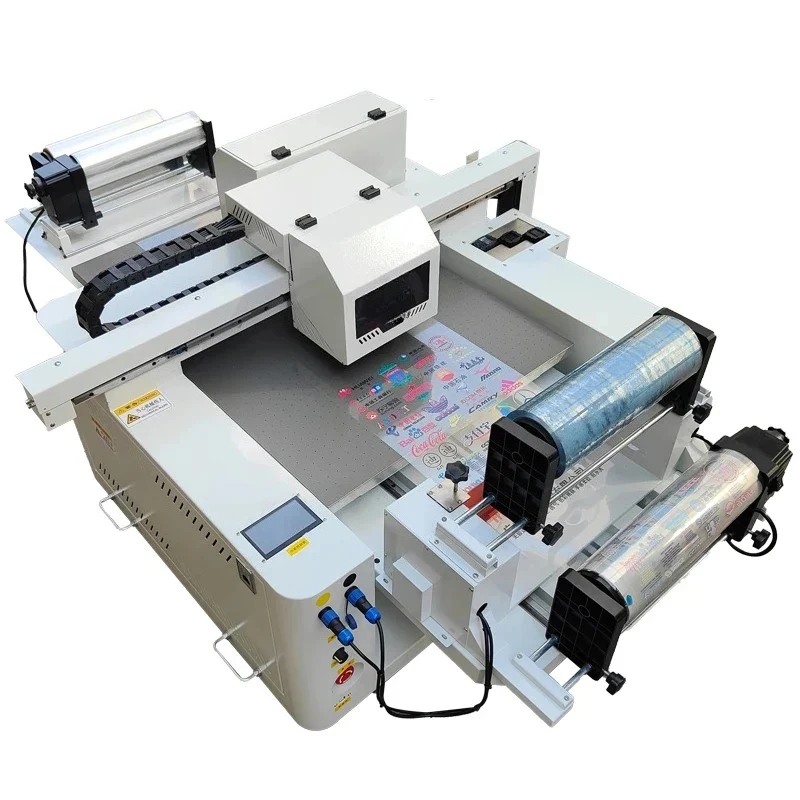 Dktop 0 printer Glass, Plastic,Acrylic Metal, Wood flatbed and dtf all in one