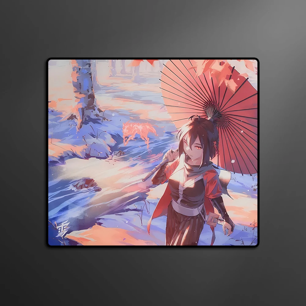 E-Sports Mouse Pad YUki Aim Gaming Mousepad Anime Mouse Mat Gamer Professional FPS Computer Keyboard Mat Game Balance Desk Mat