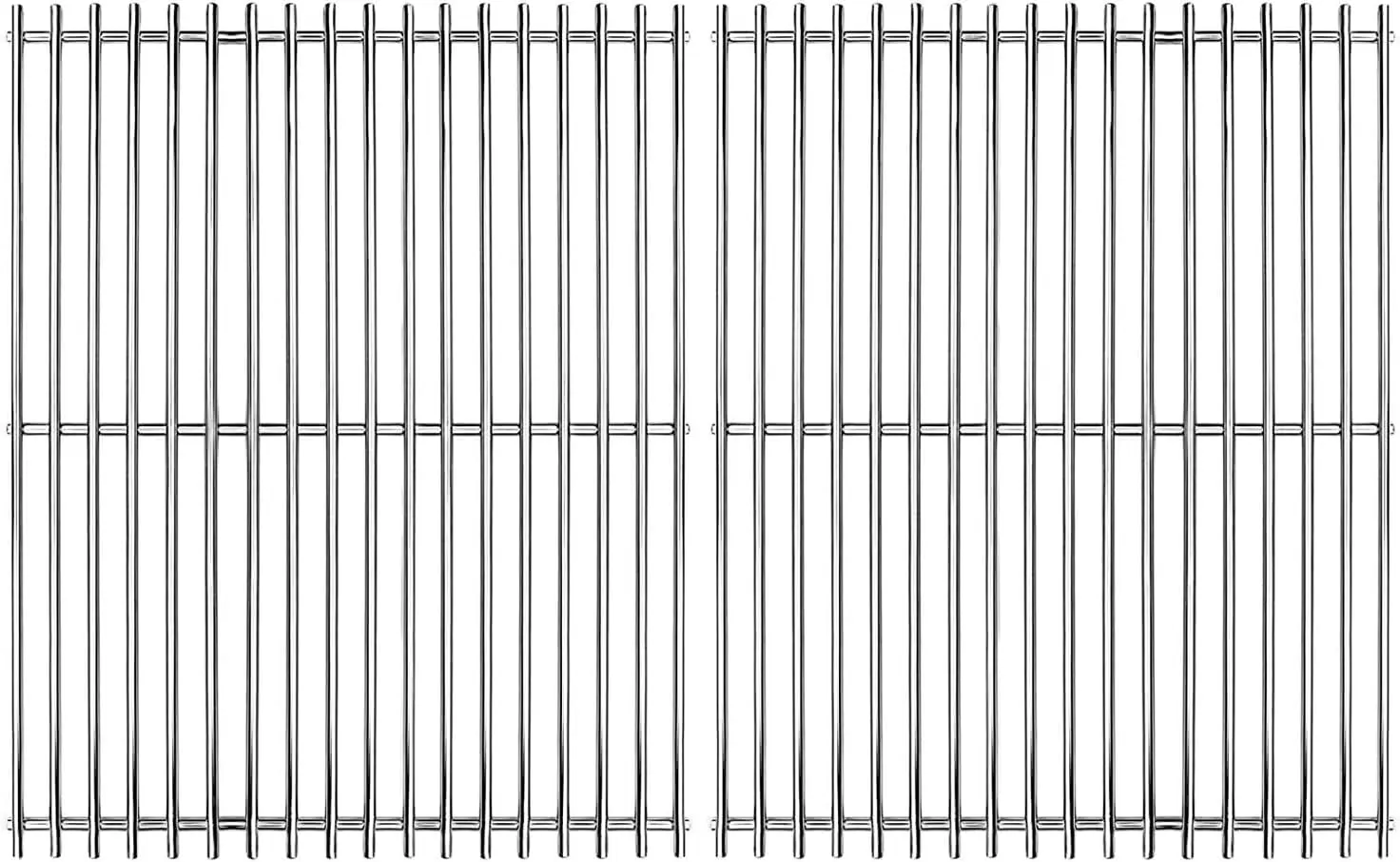 

17-дюймовые решетки для гриля из нержавеющей стали для моделей Nexgrill с 4 и 5 конфорками, совместимые с различными версиями.