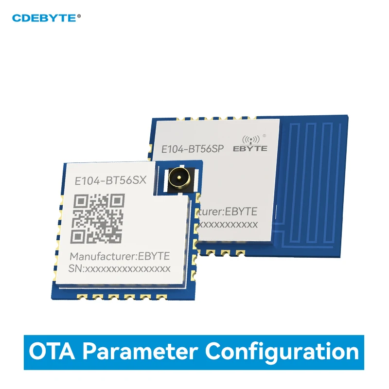 Low Power BLE Module BLE5.3 1 Master 8 Slaves CDEBYTE E104-BT56SP OTA Parameter Configuration iBeacon Broadcasting 150m