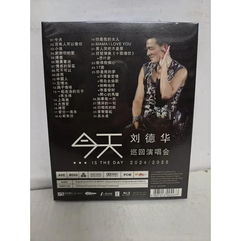 Blu-ray Andy Lau Concert Live Performance Music Video Collection High Definition