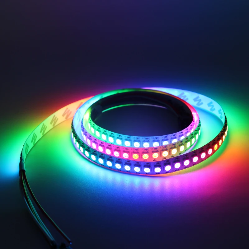 WS2813 5V WS2815 12V WS2812B Updated Smart RGB Led Strip 30/60/144Leds/m Individually Addressable Dual Signal Waterproof lamp