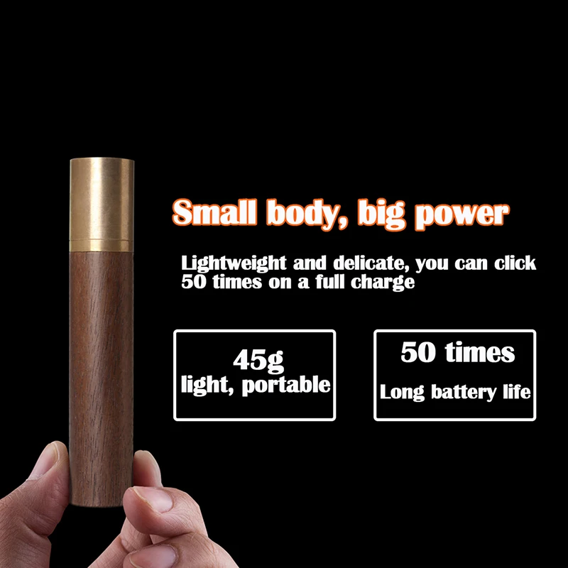 Portable Lighter Flameless Cigarette Lighter Rechargeable Windproof USB Heating Wire Cigarette Accessories for Men Gifts