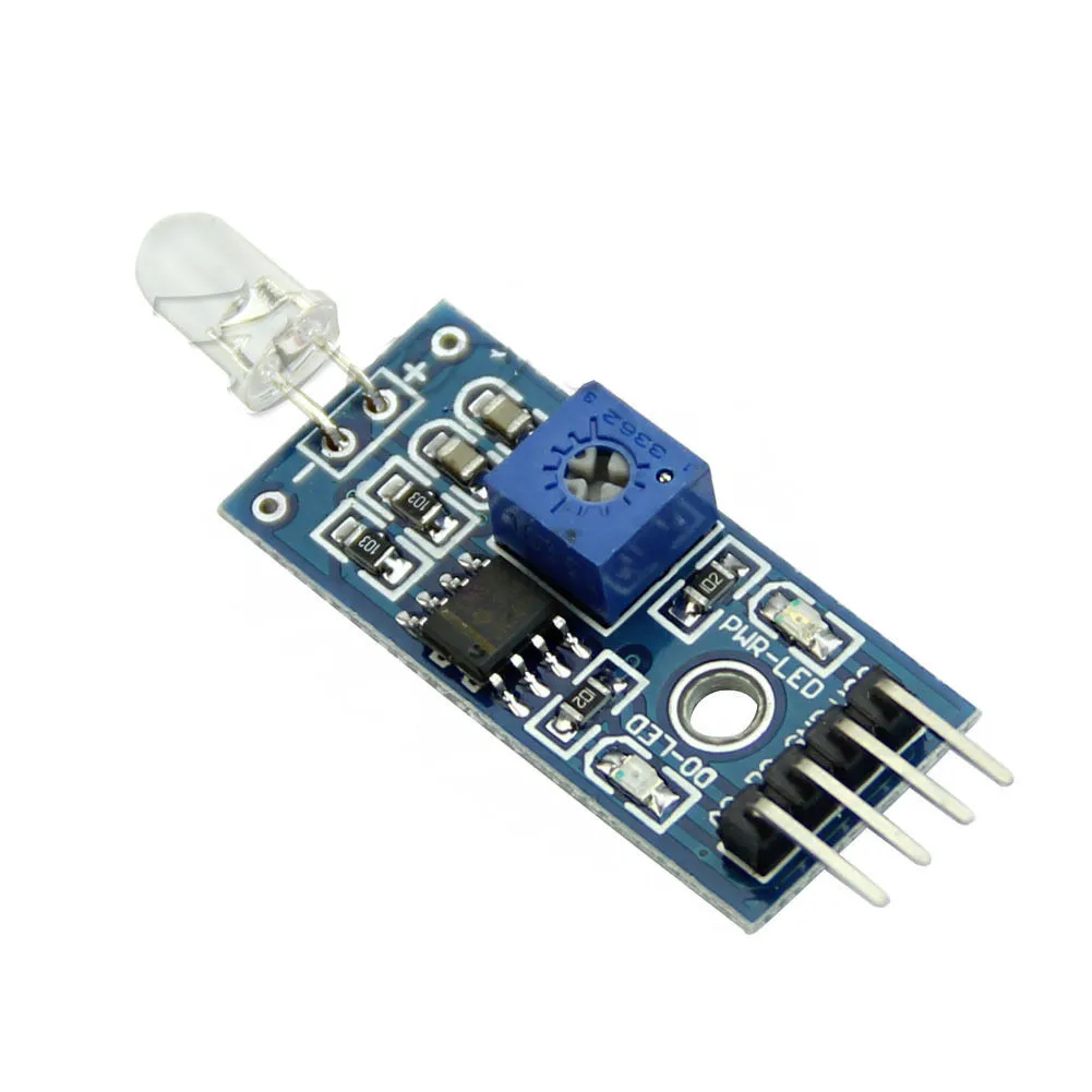 3.3V-5V 4PIN LM393 Light Sensor Switch Module Digital Photosensitive Diode Detection Switch Board Photodiode Module for Arduino