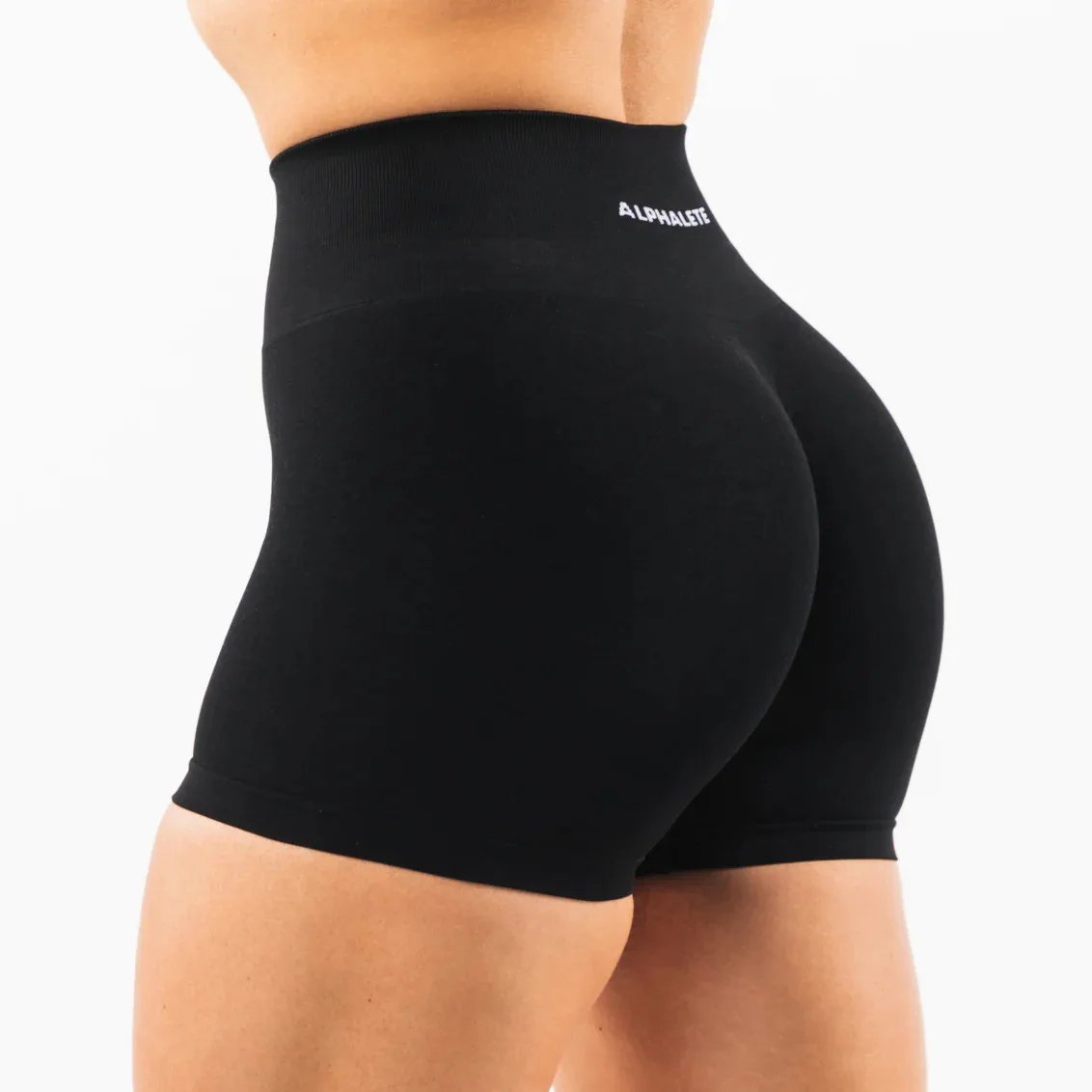 

Sports shorts high elastic yoga shorts seamless hip lift fitness pants quick dry three point pants