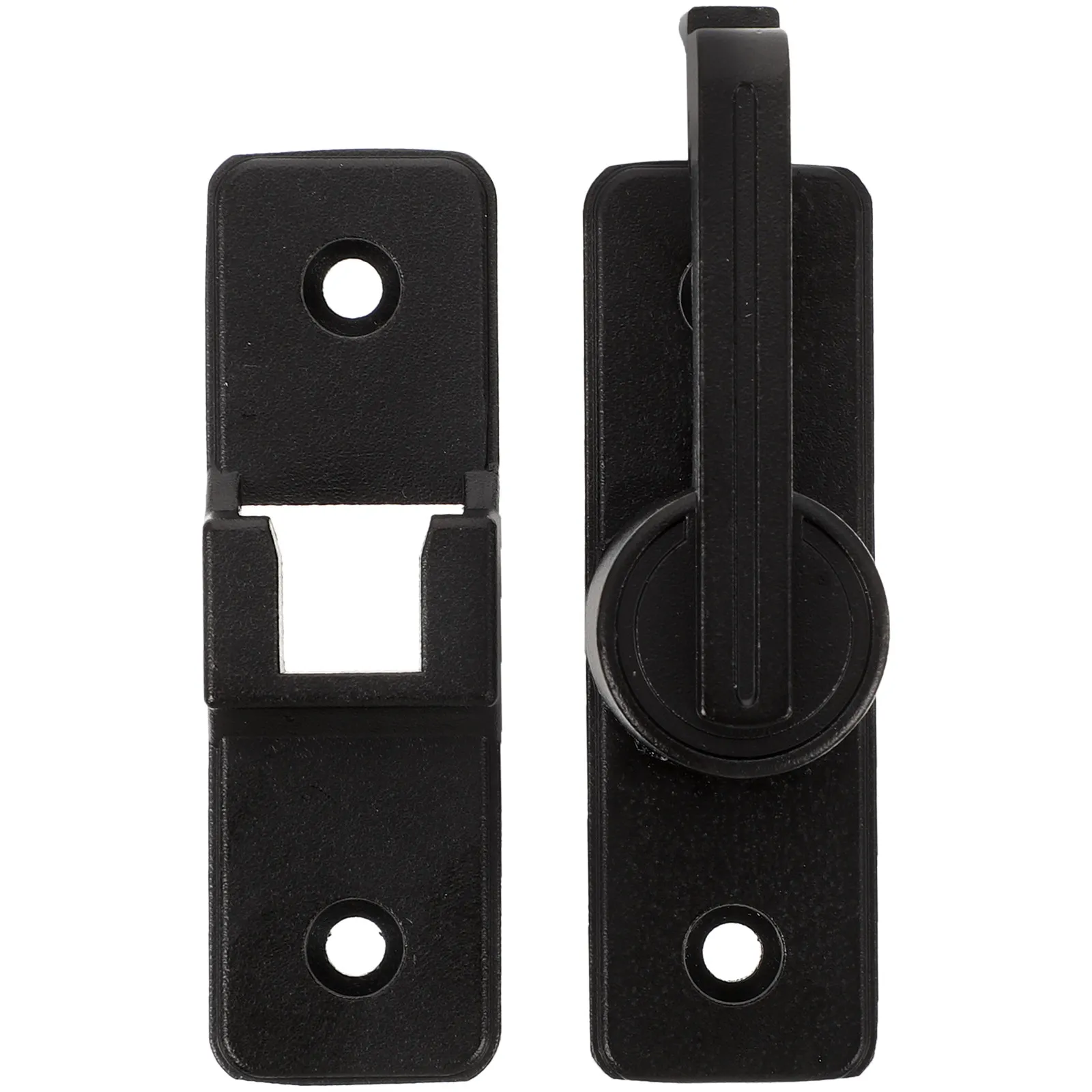 Premium Stainless Steel Barn Door Latch 180 Degree Door Lock Latch for Sliding Doors Cabinets Gates Screen Doors and Indoor Use