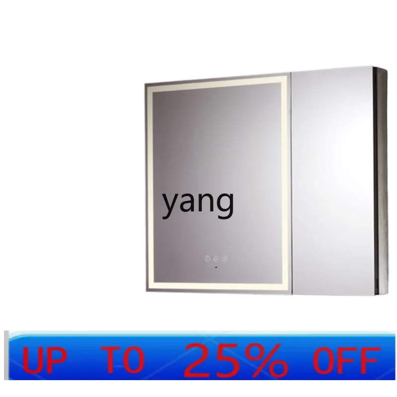 

Lmm beauty mirror cabinet anti-fog bathroom grooming makeup mirror storage integrated