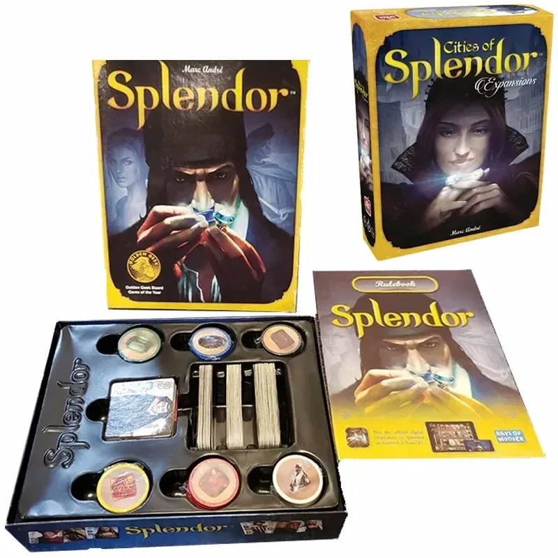 Board Games Splendor Marvel Duel Dobble Multiplayer Friends Party Role Play Games Plot Collection Cards Kids Toys Gifts