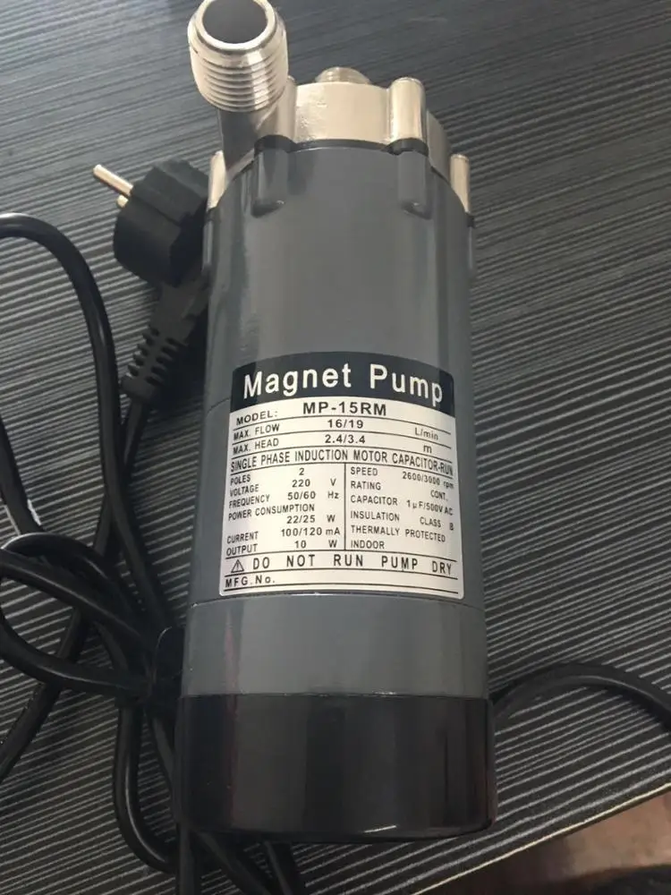 Magnetic pump using for acid etc