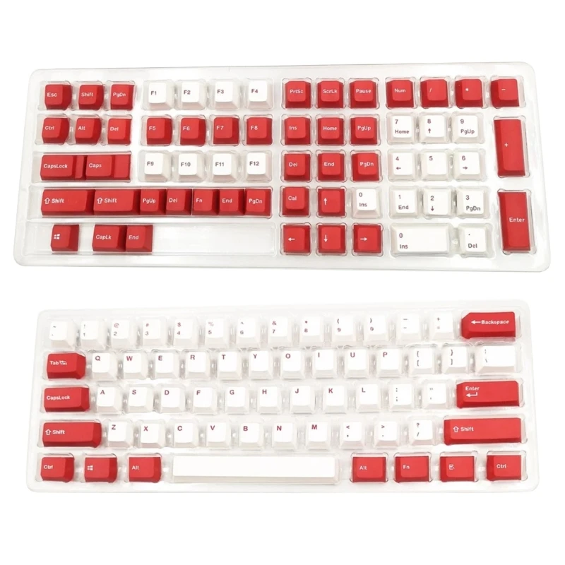 Keycaps PBT Bộ màu thăng hoa nhiệt cho bàn phím cơ