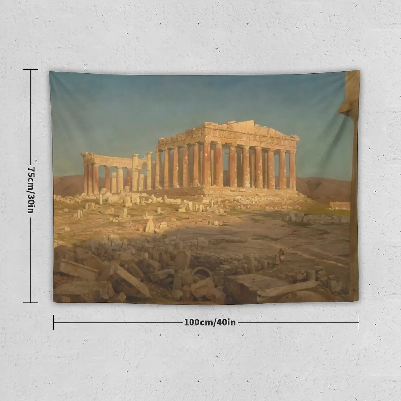 The Parthenon Tapestry Decoration Aesthetic Luxury Living Room Decoration Tapestry