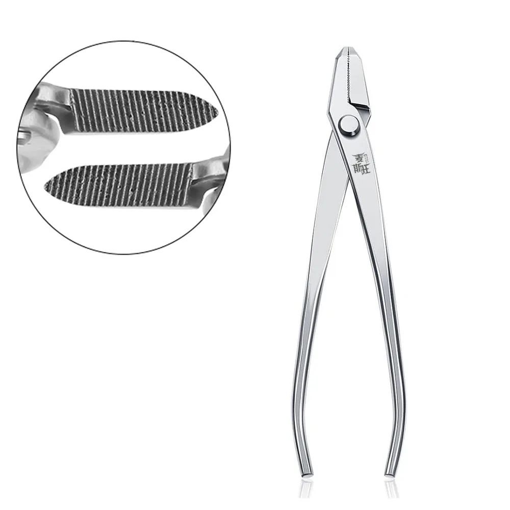 MSTWA Heavy-Duty Bonsai Jin Pliers Professional Stainless Steel Pruning Styling Pliers for Bonsai Modeling Tool