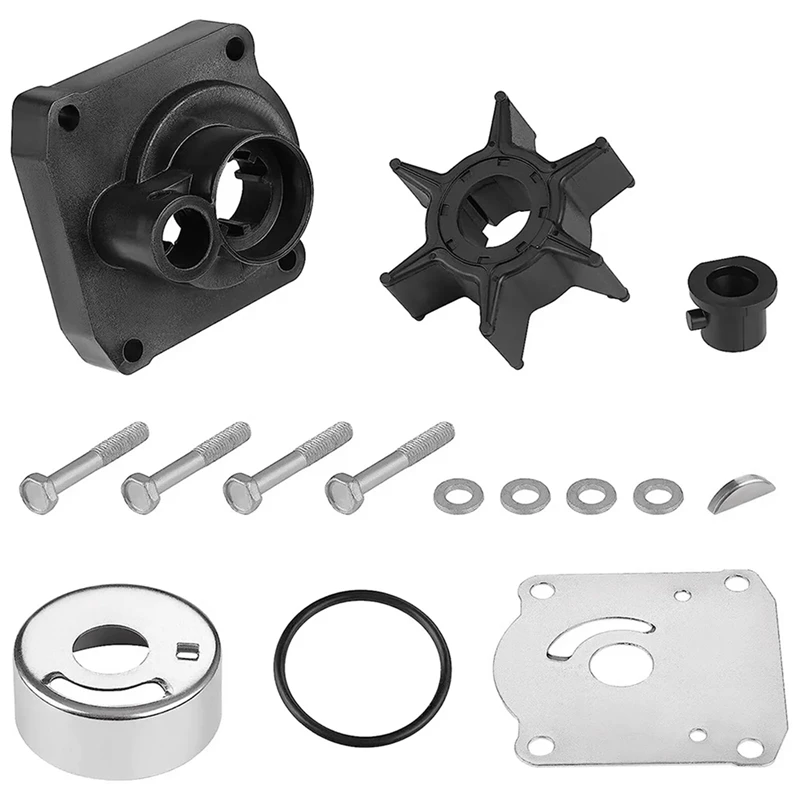 Water Pump Impeller Repair Kit 4Stroke 25HP For Yamaha Outboard 61N-W0078 61N-W0078-0A 61N-W0078-00