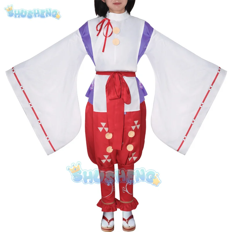 Tokiyuki Hojo Cosplay Costume Wig Anime The Elusive Samurai Uniform Chojumaru Elusive Warriors Halloween Party Women Men
