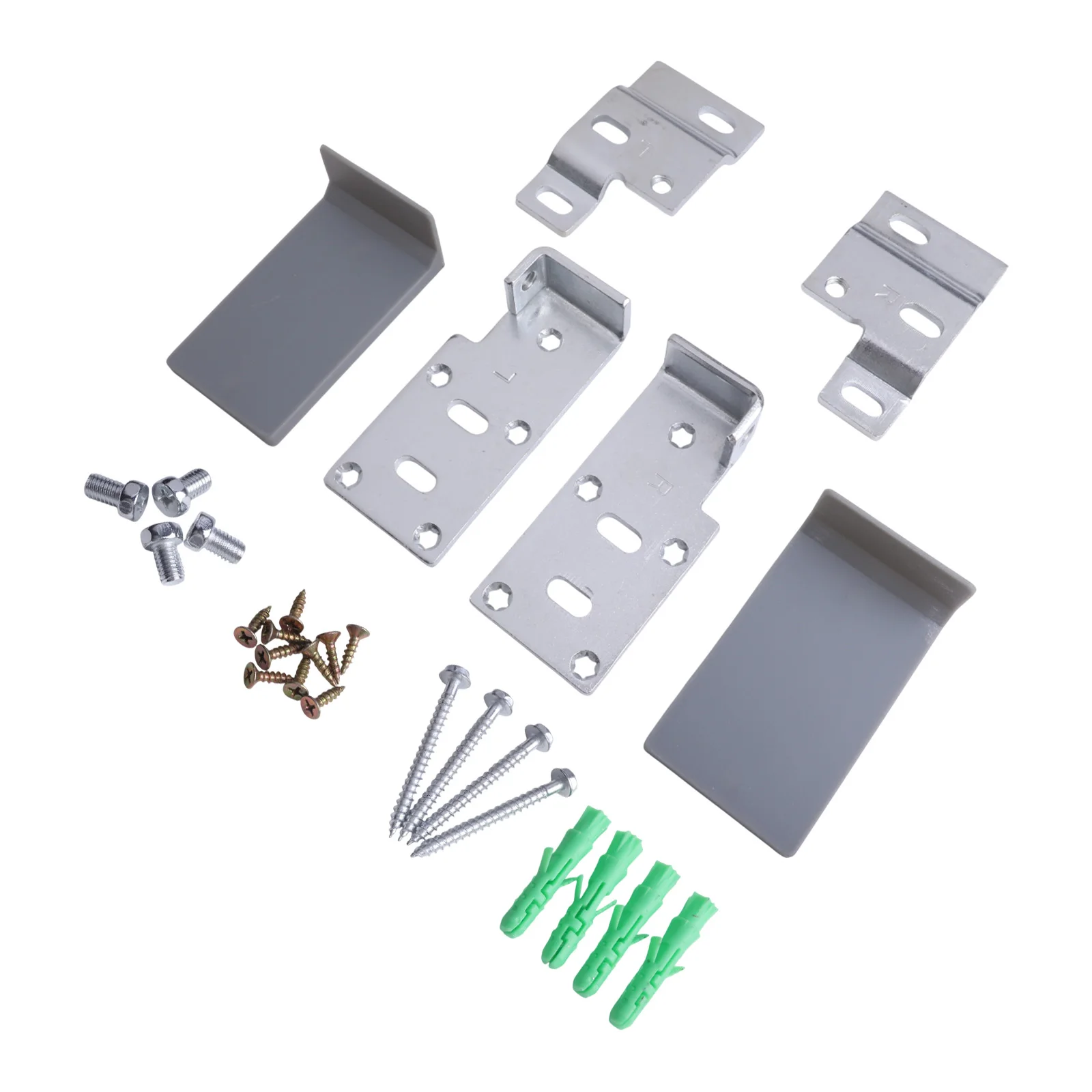 Barrier Heavy Furniture Support Silver Hanging Code Cabinet Strong Fastening Force Colorful Plastic Cover Five Countersunk Holes
