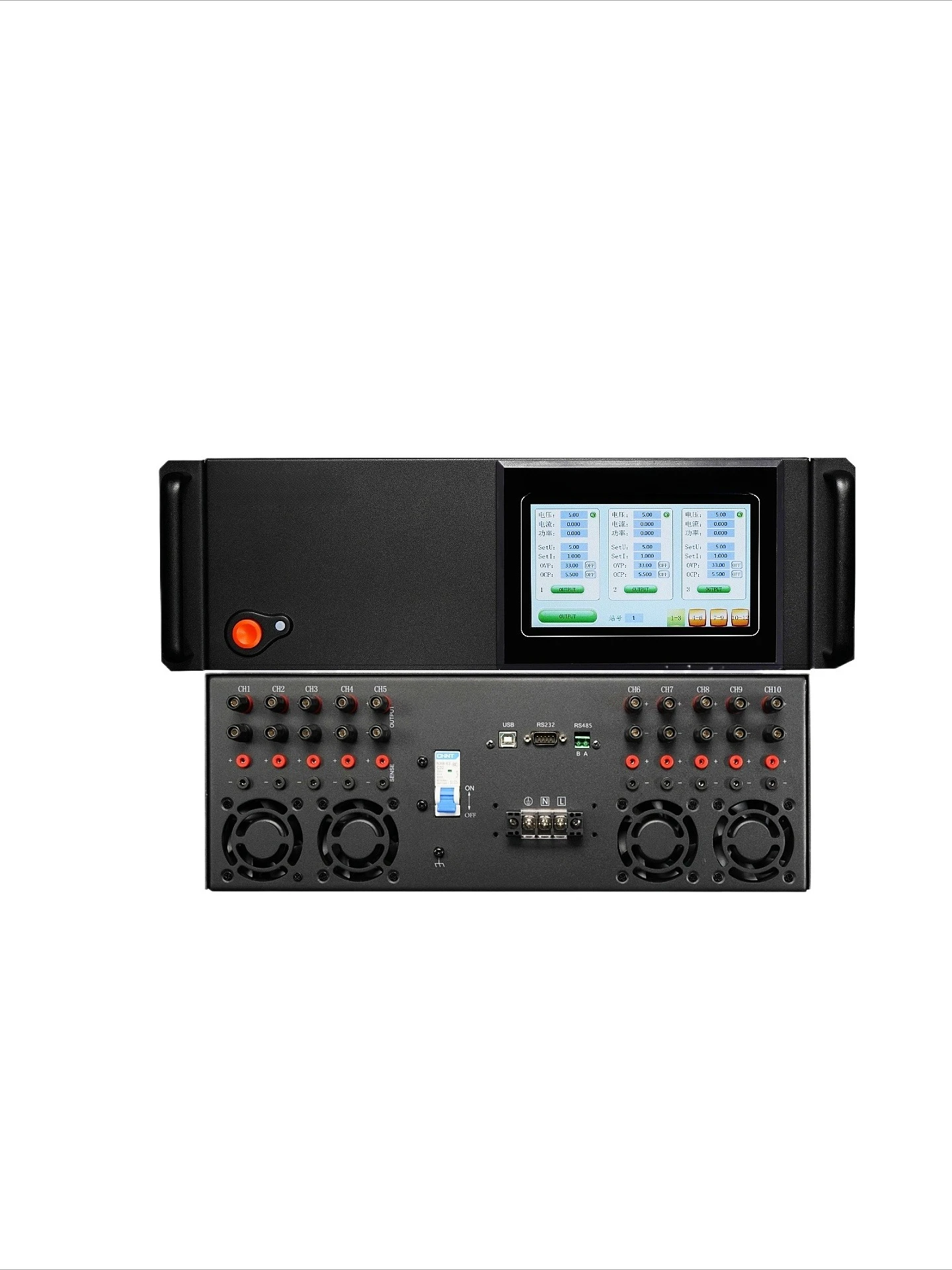 Adjustable regulated power supply High power Factory test Aging Charging Programmable DC power supply Multi-channel output