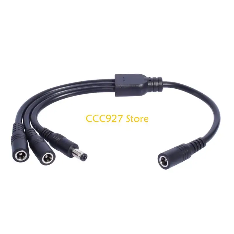 

B03F DC5521 Power Extension Cable 1 to 3 Splitter for Security Cameras Routers