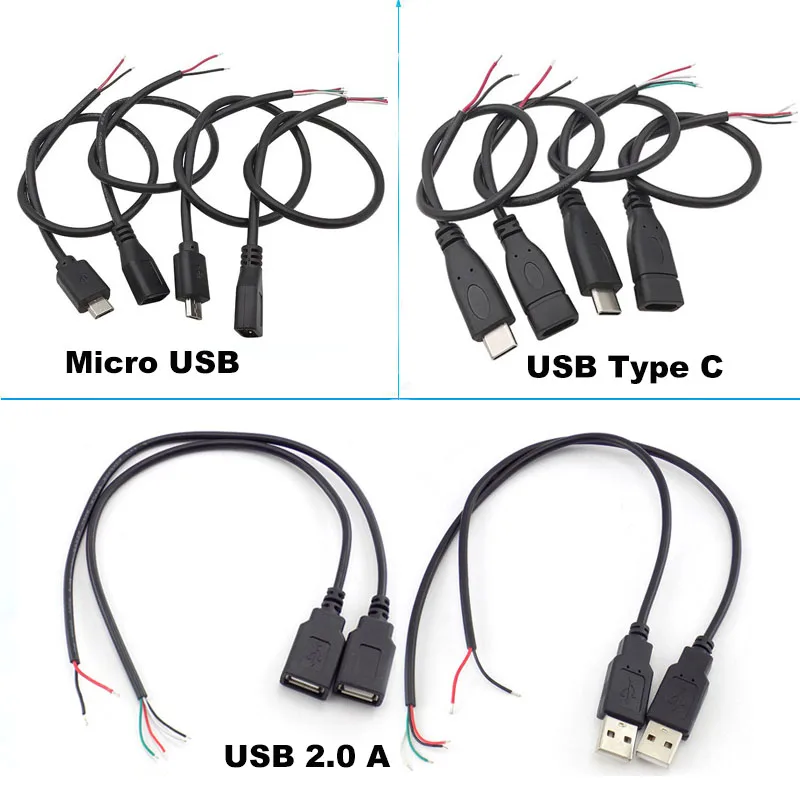 Usb Male Female Plu… - image