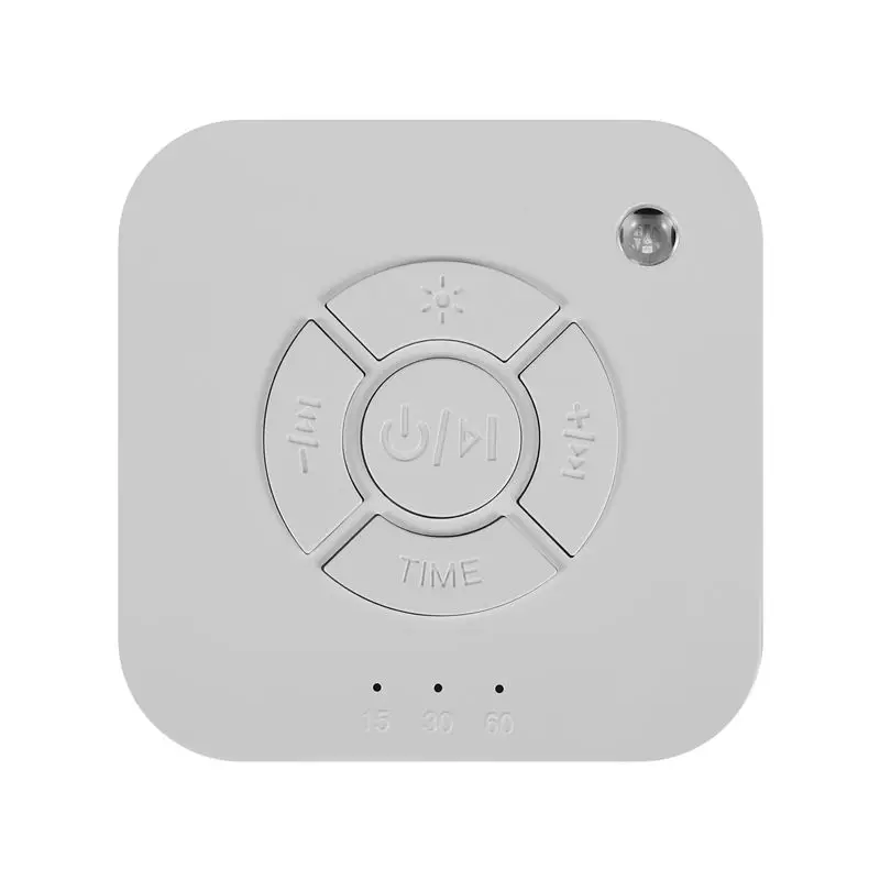 CYGJ-Máquina de ruido blanca, máquina de sonido para dormir, 15 sonidos relajantes sin bucle para dormir y relajación para bebés, adultos, oficina y hogar