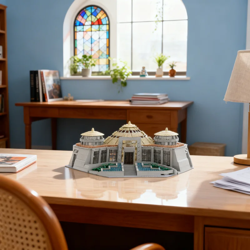 

3463pcs MOC Jurassic Park Visitor Center Model Building Blocks Creative Display Gift Collectible Decor Kids Premium Adult Desk