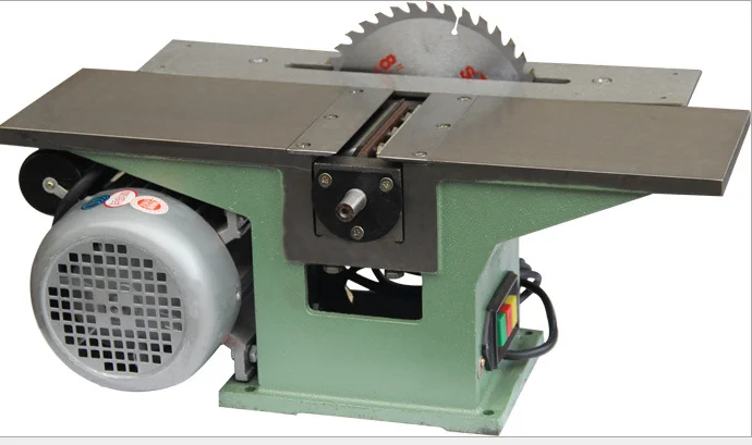 Multi-Function Table Planer, Electric Planer  Table Saw Drilling And Cutting Machine  Automatic Wood Planer Machine Bench