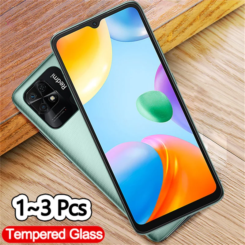 1~3 Pcs Glass, Redmi-10C Glass for Redmi 10C 10A 12C 13C Screen Protector Xiaomi Redmi10C Tempered Glass Film Redmi 10 C Glass