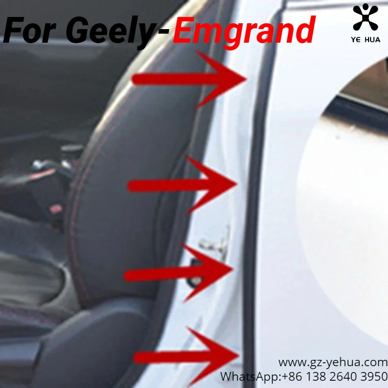 For GEELY EMGRAND 2022-2024 Car Door Sound Insulation Strip Automobiles Parts Accesorios Para Auto Tools