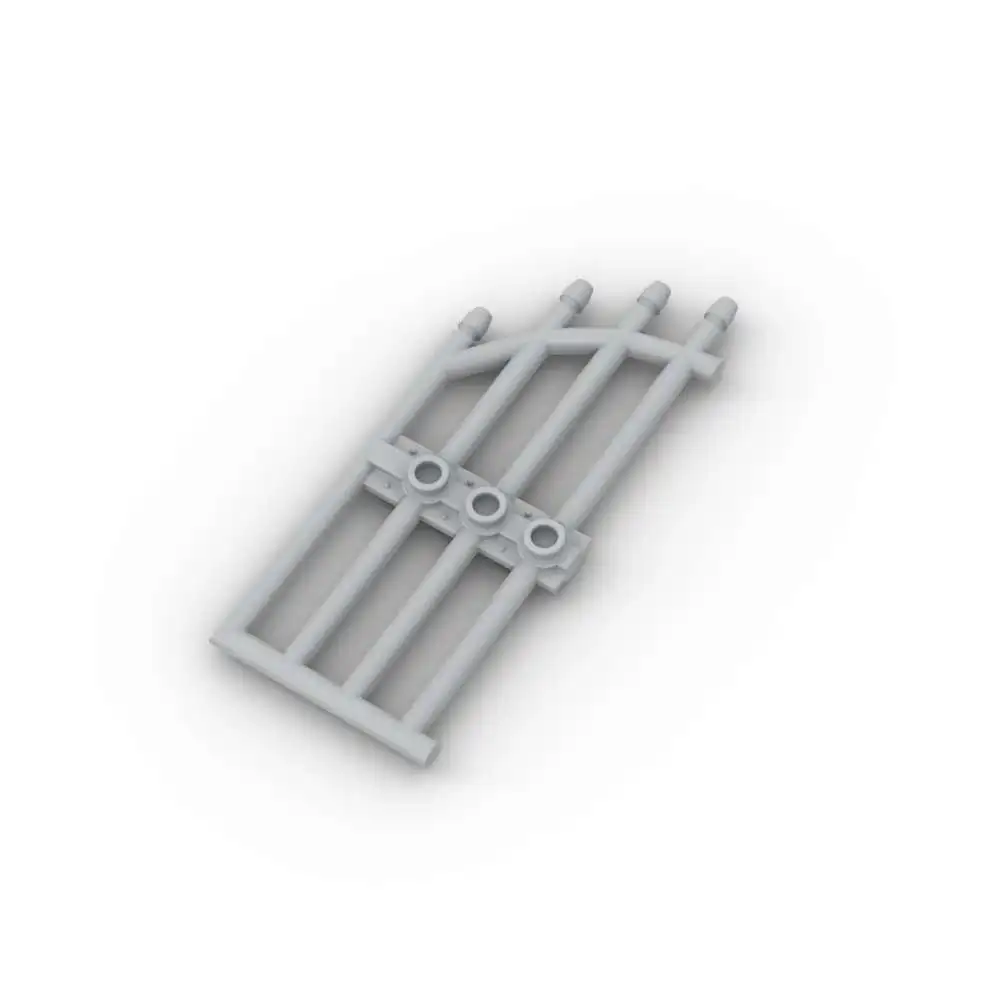 

MOC 10PCS Part Bricks 42448 Door 1x4x9 Arched Gate Building Blocks With Bars Three Studs Particle Puzzle Toys Birthday Kid Gifts