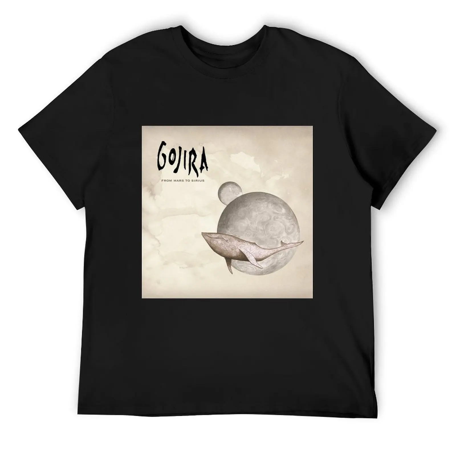 Gojira from mars to sirius T-Shirt for a boy plus size tops street wear cute clothes t shirts for men graphic