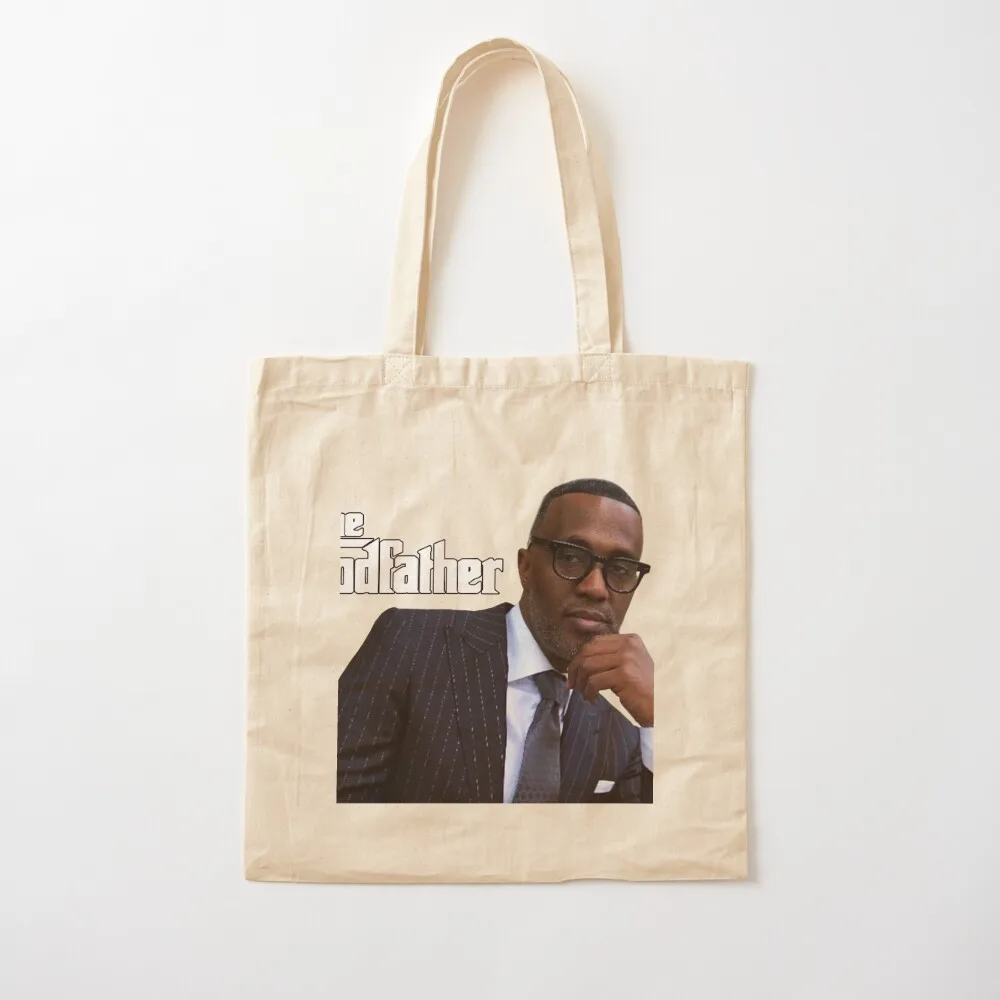 

Kevin Samuels - The Godfather - Memorial shirt RIP to the legend! Tote Bag hand bag ladies Women's handbag Canvas Tote Bag