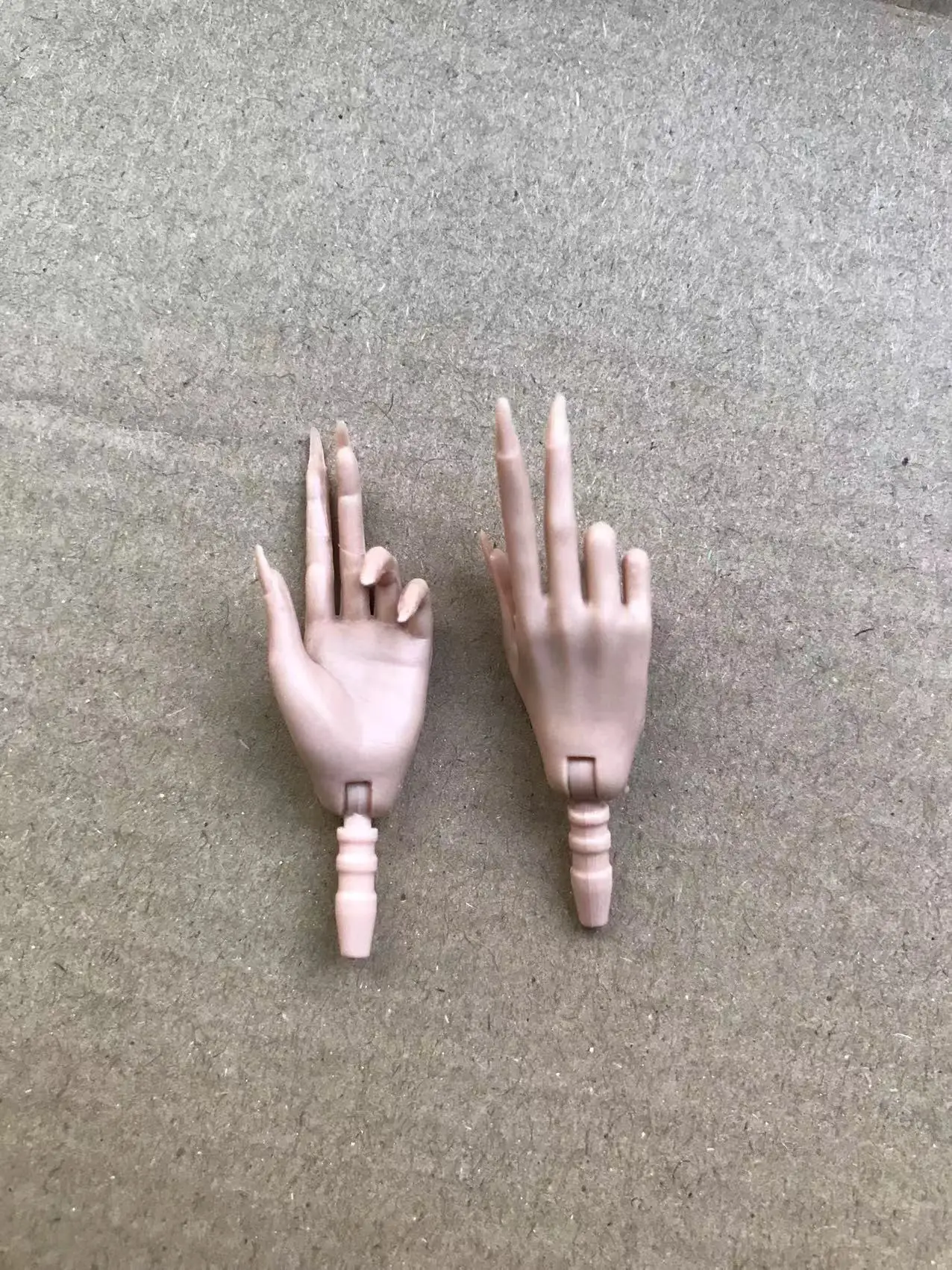 MENGF Doll Hands Long Nail Quality Doll Parts 8 Color 7 Gesture Hands For FR IT PP Super Model Doll Accessories DIY New Decors