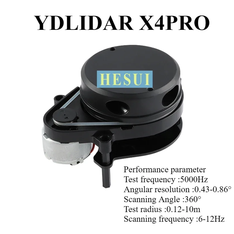 Original YDLIDAR X4PRO laser radar 360-degree ranging sensor module car navigation obstacle avoidance scanning
