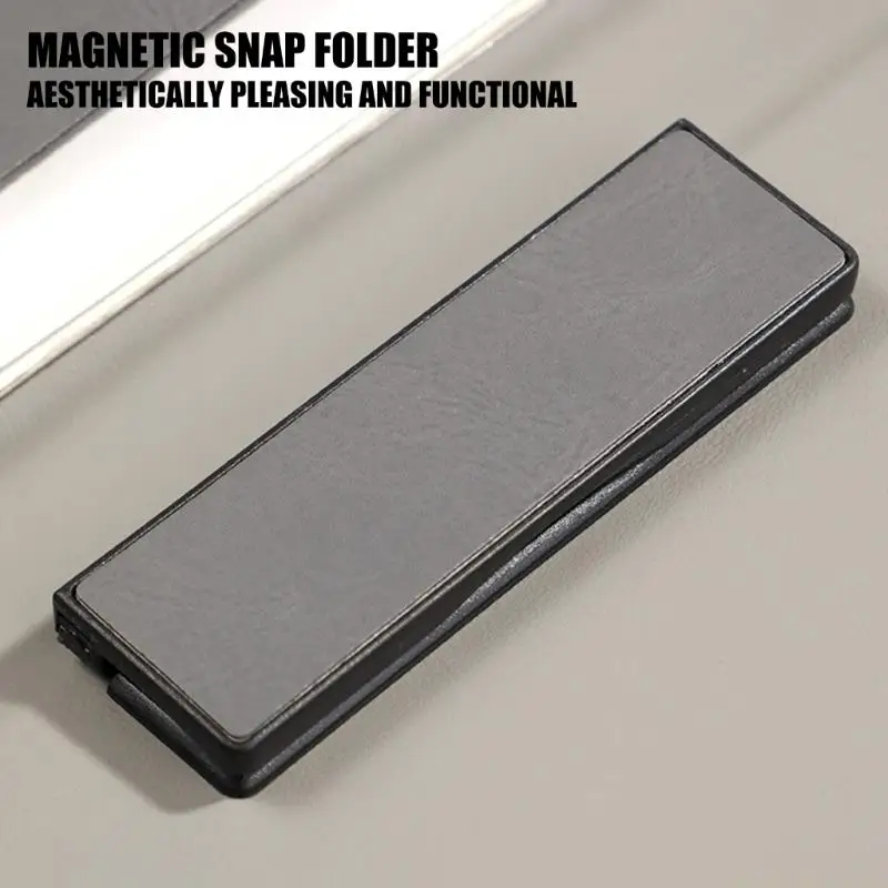 Business Conference Folder With Pen Slots And Card Pockets Water Resistant Document Organiser Clipboard For Meetings