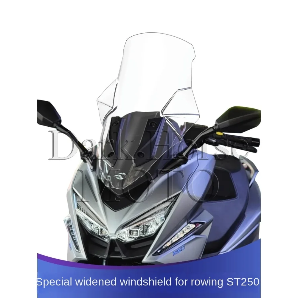 

Motorcycle Widening And Heightening Windshield, Non-Destructive Installation Of Rain Shield FOR KYMCO ST250 ST 250