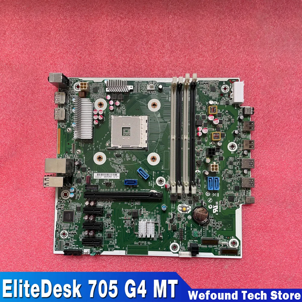 For HP EliteDesk 705 G4 MT Desktop Motherboard L03080-002 L35643-001