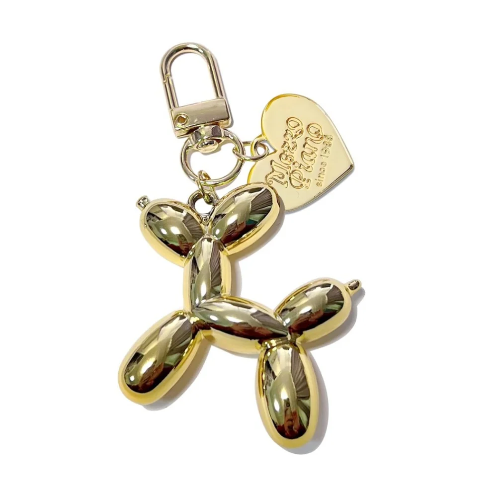 Jelly Balloon Dog Design Keychain for Women, Cute Girls Key Chain, Bag Charms Accessories for Car Purse Backpack