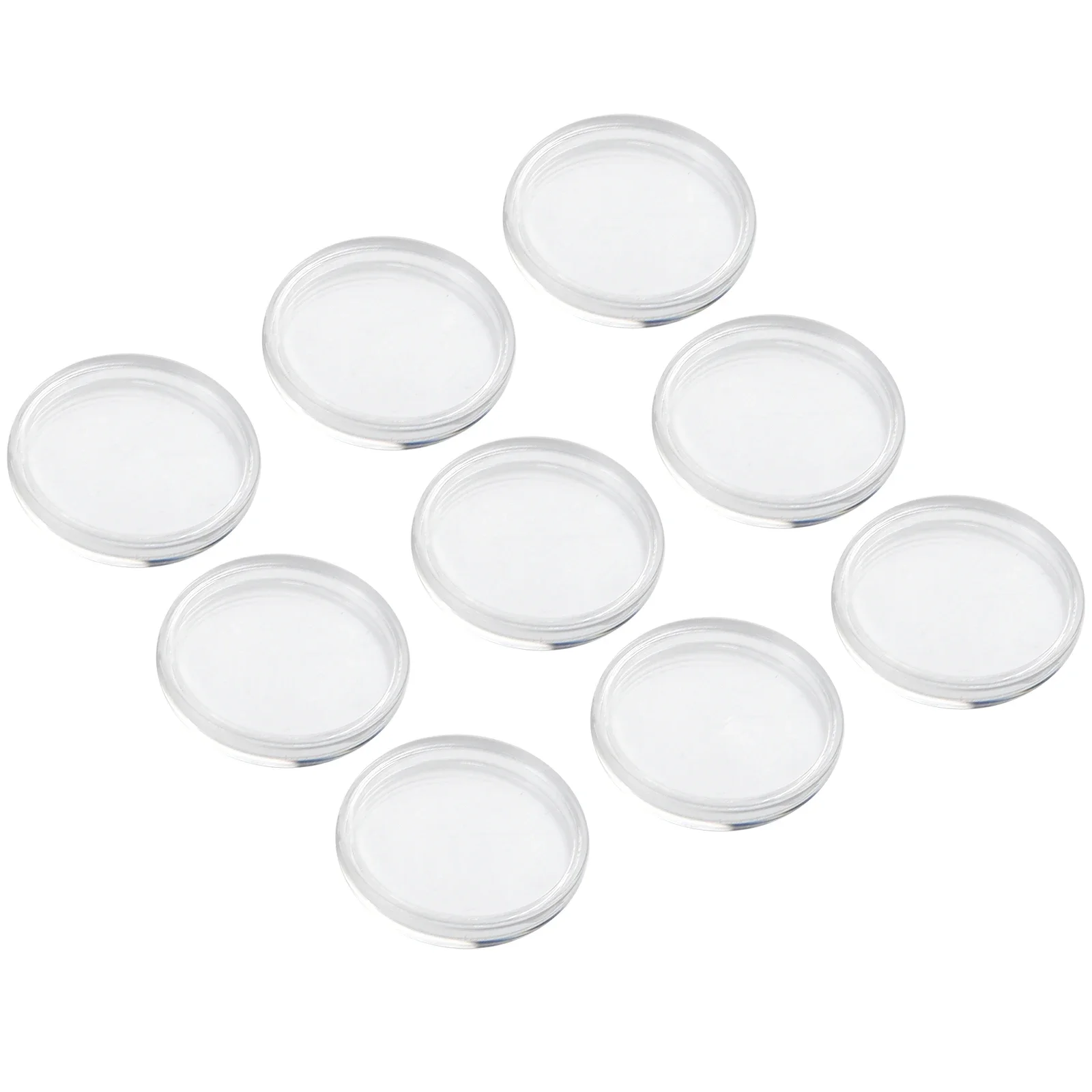 Coin Cases Capsules Holder, 34mm, Clear Plastic Round Storage Boxes, Pack of 100, Protect Your Valuable Commemorative Coins