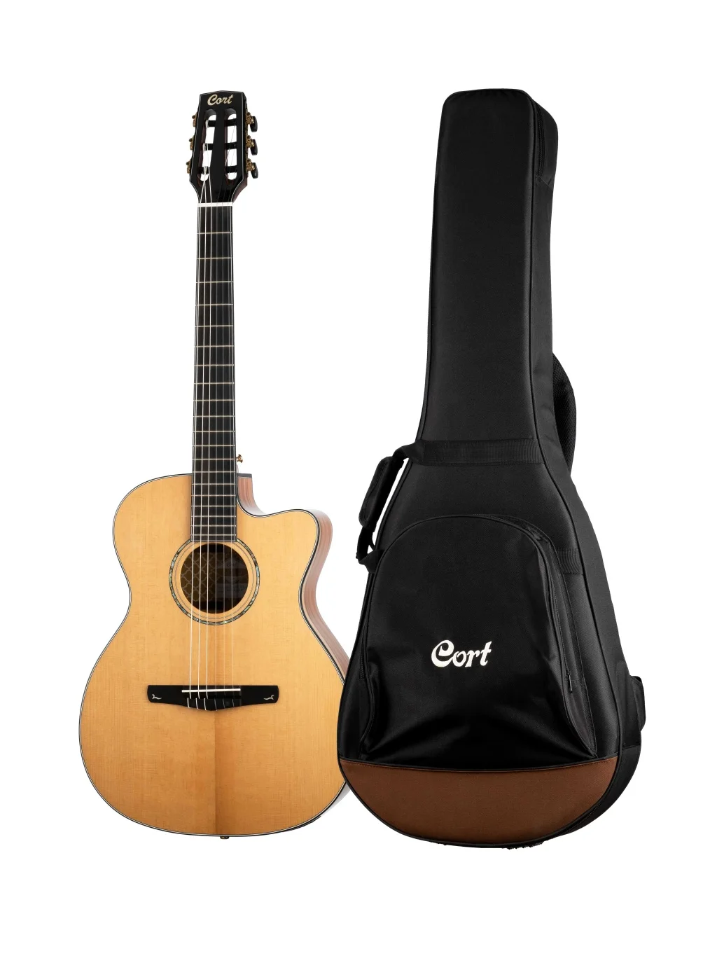 مراجعة شاملة للغيتار الكلاسيكي Cort Gold-OC8-NYLON-WCASE-NAT: الأفضل للاعبين المبتدئين والمحترفين على حد سواء